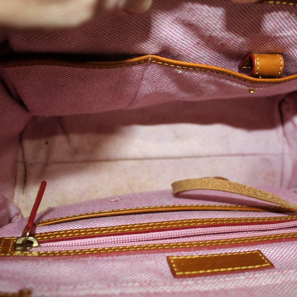 Dooney & Bourke "Janine" Satchel Dark Brown - Picture 10 of 14